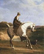 Jacques-Laurent Agasse miss cazenove on a grey hunter china oil painting reproduction